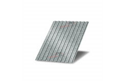 Профнастил МП10 с нестандартной шириной 1 м толщина 0,7 оцинкованный