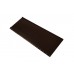 Кликфальц mini 0,5 Satin с пленкой на замках RAL 8017 шоколад