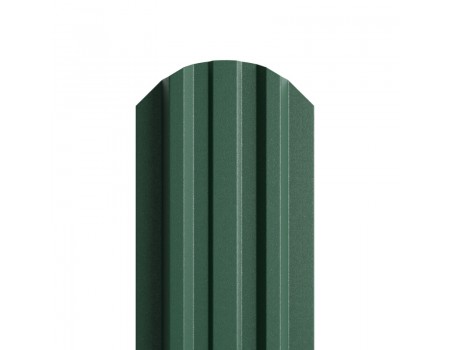 Штакетник металлический П-образный (ЭКМ)-0.45, 16,5х99, Края НЕзавальцованные, Viking RAL6005