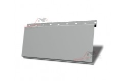 Линеарная панель-торцами гладкий-24хС/20, RAL 9006 Серый металлик