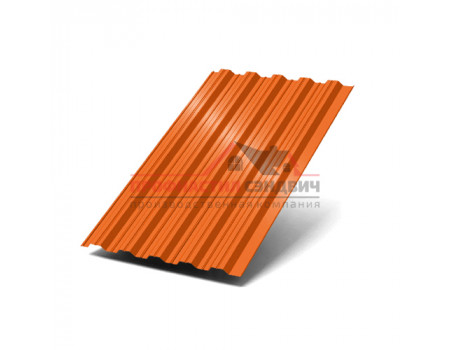 Профнастил НС44 Полиэстер RAL2004 0.45мм