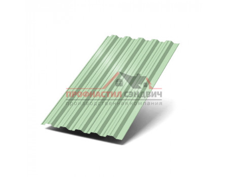 Профнастил НС44 Norman RAL6019 0.5мм