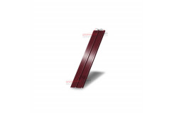 Профнастил С18 с нестандартной шириной 0,20 м толщина 0,5 окрашенный
