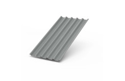 Профнастил С44-0.5, Ширина-1100, Призма RAL9006