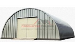 Быстровозводимый сборно-разборный ангар S 12.4x5.3, 4.2x4.2, 1.0