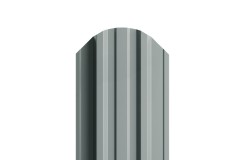 Штакетник металлический П-образный-0.45, 16,5х118, Края завальцованные, Полиэстер RAL7005