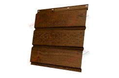 Софит металлический центральная перфорация 0,45 Print Premium с пленкой Antique Wood