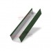 Крышка 65х40 жалюзи Milan,Tokyo 0,5 GreenCoat Pural BT, matt RAL 6020 хромовая зелень