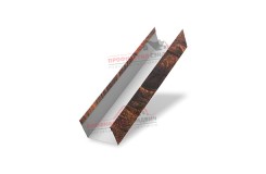 Крышка 65х40 жалюзи Milan,Tokyo 0,45 Print Elite Chestnut Wood