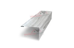 Нащельник (для калиток и ворот) 25х35 жалюзи Milan, Tokyo, Palermo 0,45 Print Elite Snow wood (L1,68)