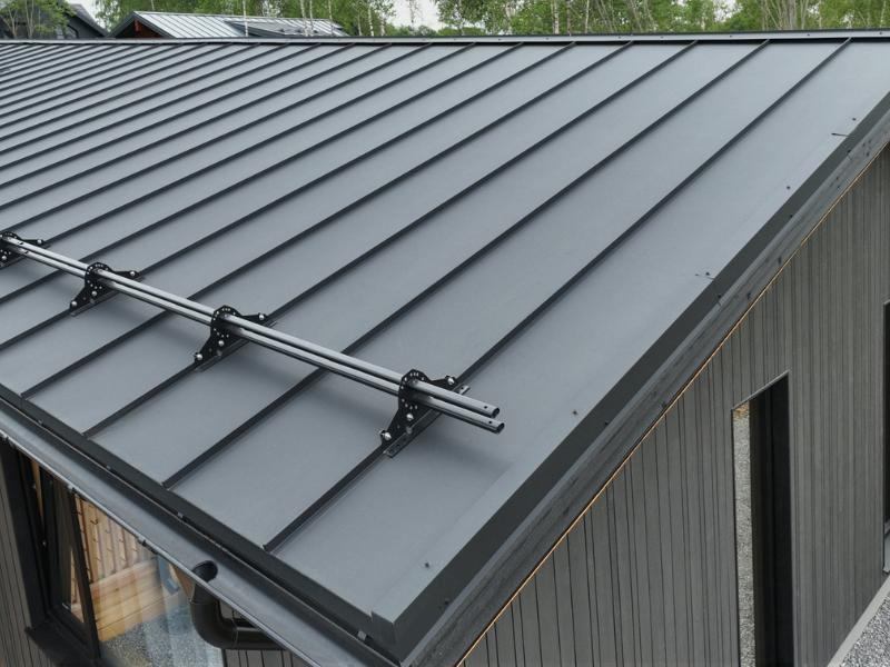 Стопки профлиста на складе