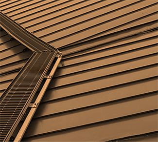 Фальцевая кровля для фасадов