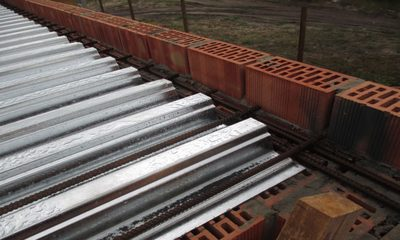 Профнастил Н57 в упаковке