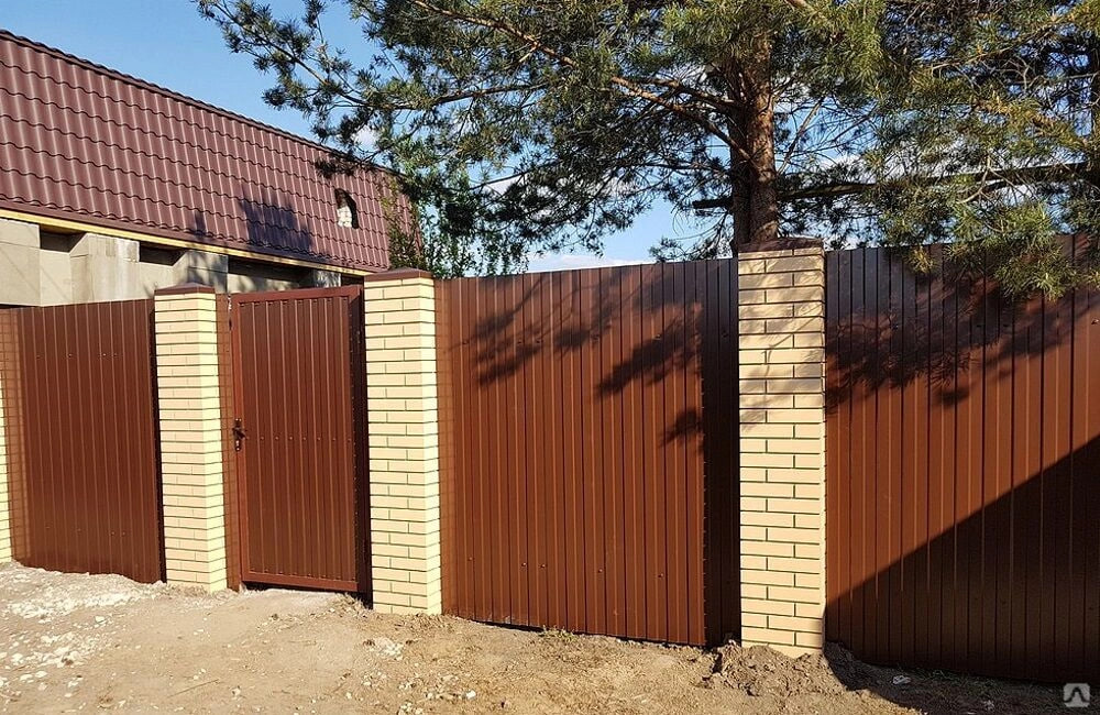 Секция ограждения из МП35