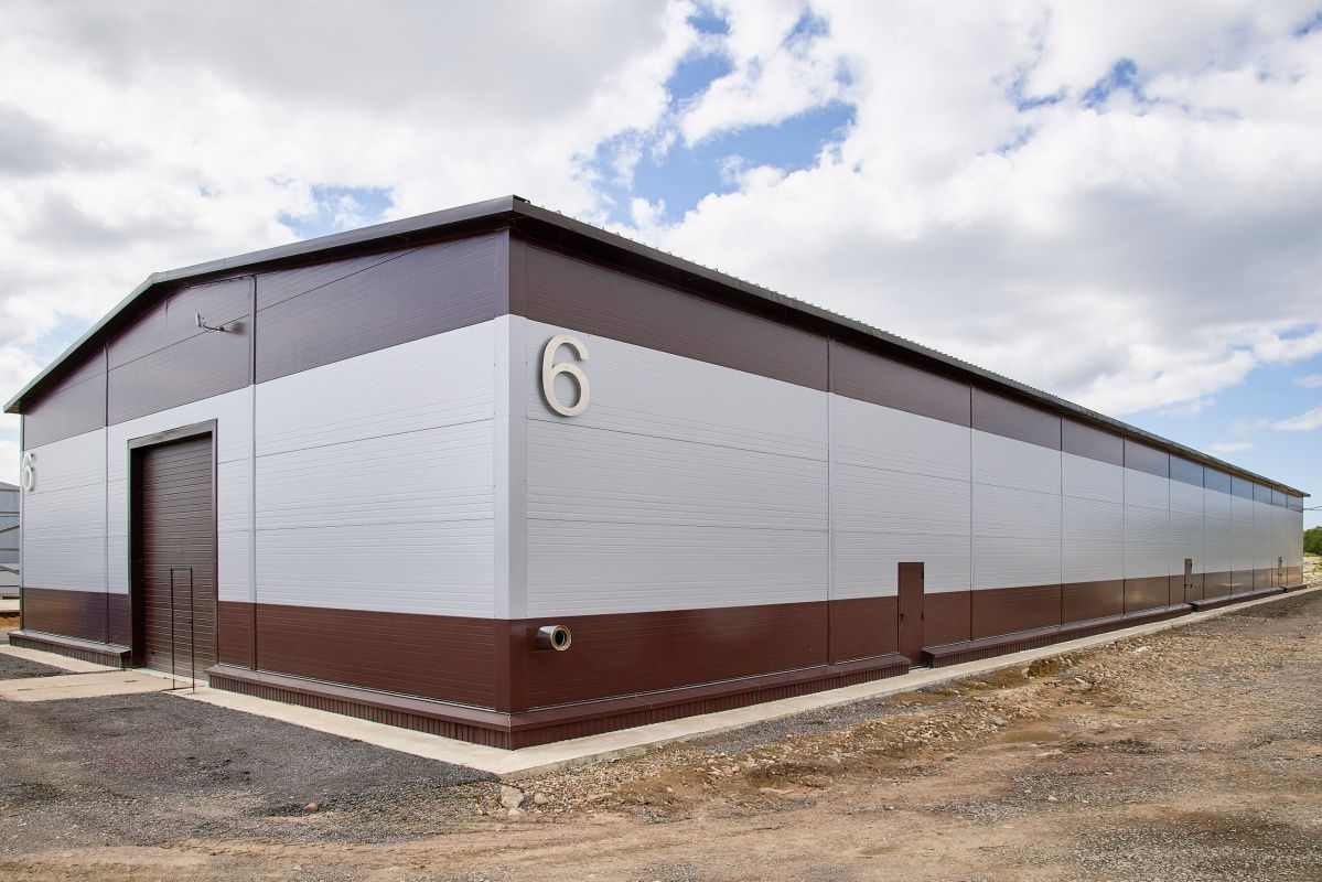 Сэндвич-панели для складов