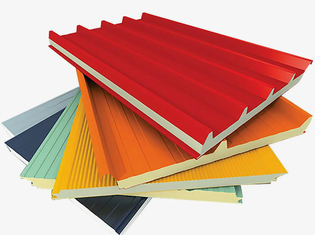 Покрытия стеновых сэндвич-панелей