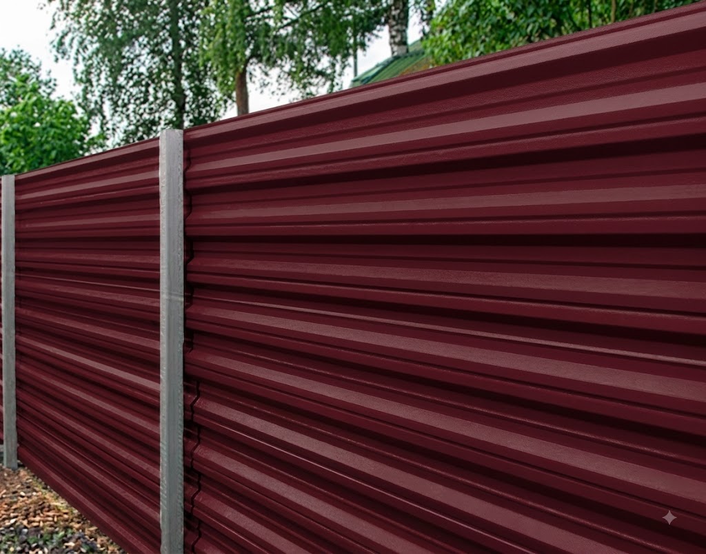 Стена из профлиста НС35