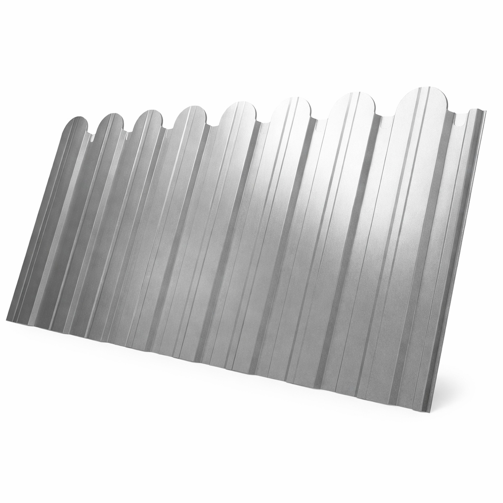 Фигурный профнастил для забора