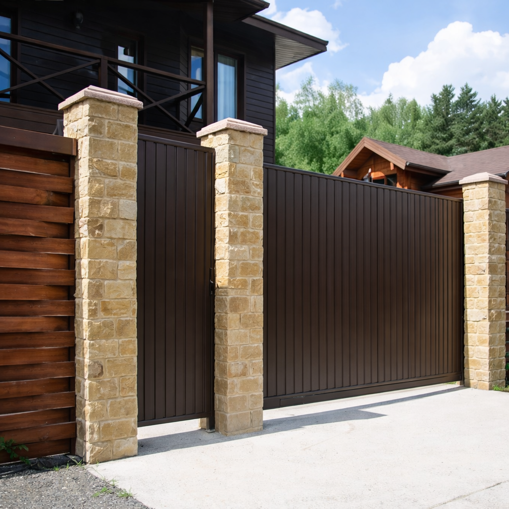 Профнастил для коммерческого объекта в Симферополе